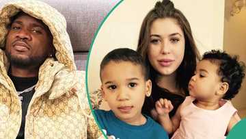 Ex-Nigerian footballer Brown Ideye breaks silence over claims of him abandoning his kids in Ukraine