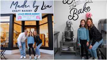 Kind man totally makes little girl's dream happen, gifts her fully-furnished bakery shop to operate as CEO