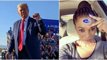 US-based actress Georgina Onuoha criticizes Nigerians rooting for Trump to win re-election bid