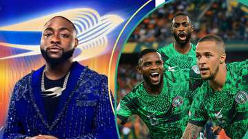 Davido wins huge betting on Nigeria’s AFCON win over Tanzania, netizens react: “E sabi everything”