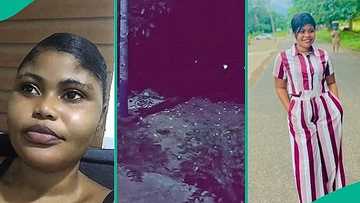 Lady who passed through cemetery alone at night shares what happened inside, video trends