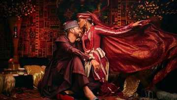 Diyar shugaban kasa, Hanan Buhari da angonta Muhammad Turad sun samu 'karuwar da namiji