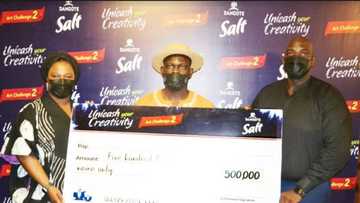 NASCON Announces Timothy Undiandeye as the Winner of Dangote Salt Art Challenge 2021