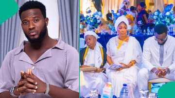 Actor Mustapha Sholagbade sends heartfelt message to baby mama and her husband over son's well-being
