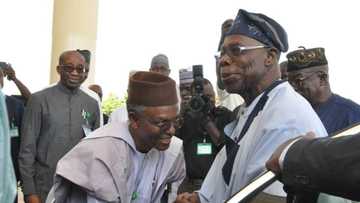 Obasanjo ya kai wa El-Rufa'i ziyarar bazata a Kaduna