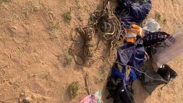 Hotunan ragargazar da dakarun soji suka yi wa 'yan bindiga a kan hanyar Kaduna