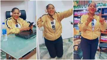 "God Took Over": Nigerian lady who started her business with N100k celebrates as she makes it in viral video