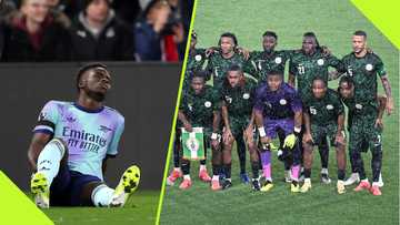 Arsenal shifts focus to Super Eagles star as replacement for injured Bukayo Saka