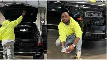 E still dey shark am: 5 times Davido has stepped out in his N240 million Rolls Royce Cullinan