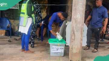 “You don't need a voter card here:" Party agent told journalists, thinking they are voters in Imo