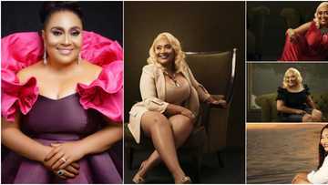 God try for my matter: Actress Hilda Dokubo rocks 5 outfits, 3 beautiful hairdos as she celebrates birthday