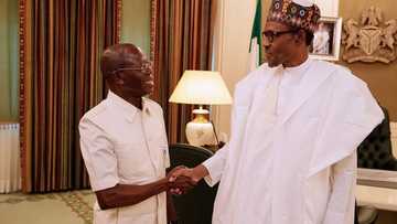 Rikicin APC: Oshiomhole ya garzaya fadar shugaban kasa wurin Buhari