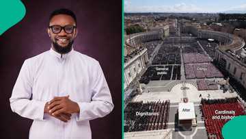 Priest praises orderliness and organisational skills of Catholic church during Pope Francis' burial