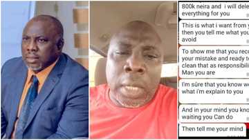 “A blackmailer is threating to leak my tape”: Actor Raph Niyi cries out in viral video, shares chat