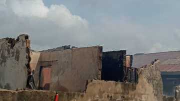 Da duminsa: Gobara ta tashi a wani bene a Legas