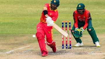Unlikely star Burl lifts Zimbabwe to 156-8 against Bangladesh
