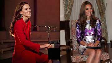 She's just like Princess Diana: Fans gush as Kate Middleton plays piano at special Christmas service