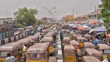 Dokar zaman gida tilas: Kasuwannin Kano sun tumbatsa (Hotuna)