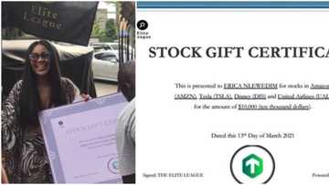 BBNaija’s Erica gifted stocks from Amazon, Tesla, Disney and more worth N3.8m on 27th birthday