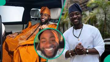 VDM's mum passionately prays for Davido during video call, sweet moment melts hearts online