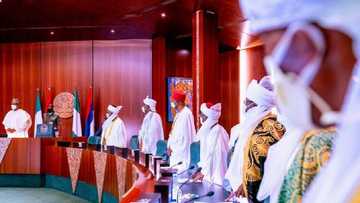 Ya zama dole mu matsantawa 'yan ta'adda, Buhari ga sarakunan gargajiya