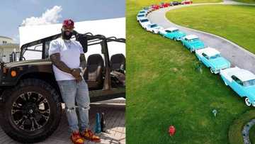 Rick Ross finally gets driving license, can now legally drive his collection of over 100 cars