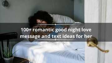 100+ romantic good night love message and text ideas for her