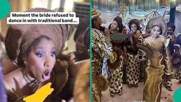 Drama at wedding as bride refuses to dance into wedding hall with traditional band team