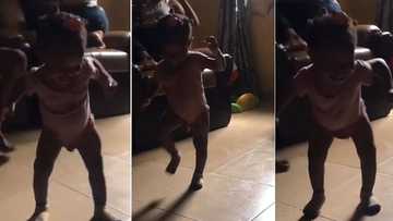 "She too sabi": Little girl dances, shakes her waist to Igbo song in video, netizens hail her