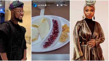 "Married people rock": MC Lively hails Taaooma over sumptuous meal as he visits her house, video trends