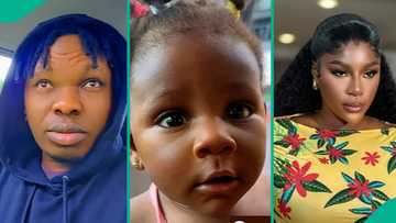 Nigerian man reacts after seeing baby who looks like Destiny Etiko: "She must do DNA test"