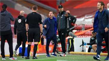 Chelsea boss Lampard 'attacks' Liverpool manager Klopp during his club's 5-3 loss