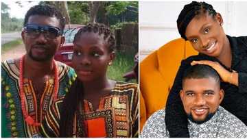 Sapa don waka: Comedian MC Mbakara posts before, after photos of him, wife, huge difference gets people talking