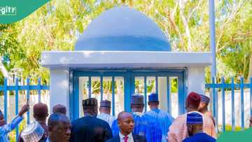 New photos show transformation of Buhari’s graveyard