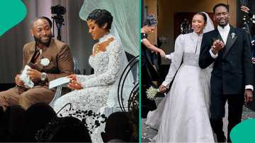 "Davido's in-laws never contributed to his wedding": Chivido compared with Temi Otedola and Eazi's