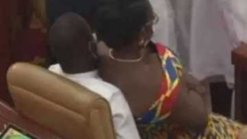 Bidiyon 'yar majalisa matar aure ɗare-ɗare a cinyar dan majalisa ya janyo cece-kuce