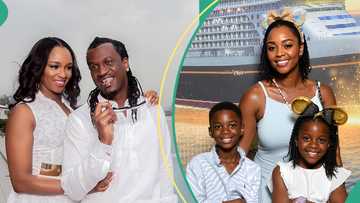 Paul Okoye’s wife Anita celebrates twins’ 8th birthday with a trip to Bahamas, shares lovely video