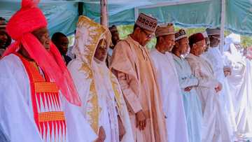 Shugaba Buhari ya samu ruwan addo’i daga bakin Sarkin Daura