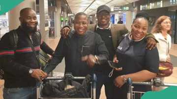 Breaking: Yoruba Nation agitator, Sunday Igboho reunites with family in Germany