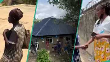 Woman gets N7 million naira to build house after helping stranger with 500 naira, rejoices