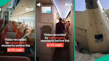 Rare video shows passengers on Air India aeroplane shortly before it crashed, breaks hearts