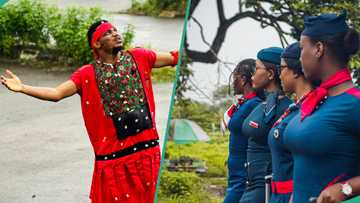 FUNAAB students take costume day personal, rock different creative attire: "They nailed it"