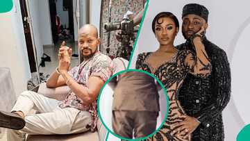 "You could have gotten a better trouser in Yaba": Uche Maduagwu thrashes Davido's wedding suit