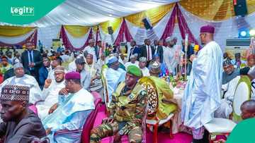 Pantami, gwamnoni, Yusuf Buhari sun isa Borno auren 'ya'yan gwamna Zulum 4