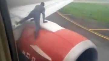 An gano shi: Mutumin da ya dare fuffuken jirgin sama ya hana shi tashi a Legas ba dan Najeriya ba ne - FAAN