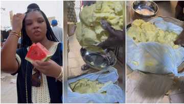 "How can I get it?" Lady flies home from USA just to buy original shea Bbutter, viral video trends on TikTok