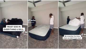 “We Have Each Other”: Touching Video Shows Couple Moved Into New Home With Only Air Bed, Many React