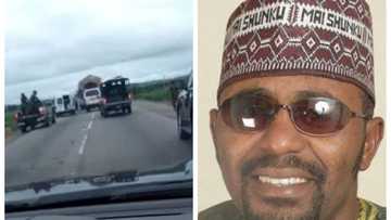 Yan bindiga sun budewa Ibrahim Maishinku wuta a hanyar Abuja-Kaduna, an sace abokinsa (Hotuna da bidiyo)