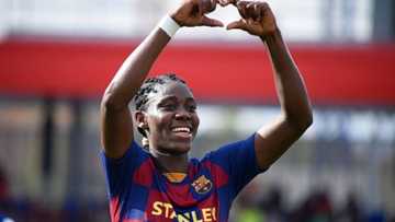 Asisat Oshoala explains what her parents did to her which almost stopped her football career