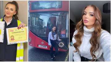 It is harder than it sounds: 24-year-old pretty Oyinbo lady working as a bus driver for 5 years opens up